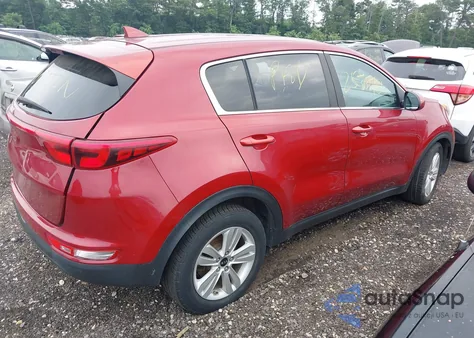 2018 Kia Sportage Lx from USA, damaged, VIN KNDPM3AC4J7448618